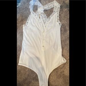NWOT Free People Bodysuit